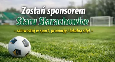Zostań sponsorem Staru Starachowice - zainwestuj w sport, promocję i lokalną siłę!