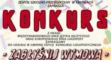 Zabłyśnij mową - konkurs logopedyczny dla uczniów z gm. Brody