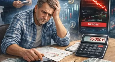 Zainwestował w akcje, stracił 26 tys. zł