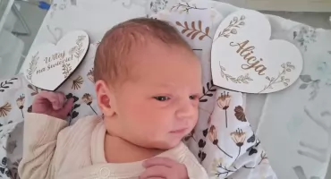 Alicja przyszła na świat 18 marca