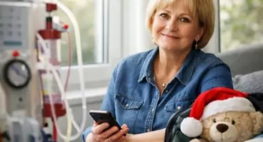 Telefon, który daje życie. Historia pani Agnieszki i przeszczepu, na który czekała latami