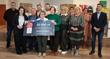 Sprzęt za 10.000 zł rozdany. Doceniono Starachowice jako najpiękniej udekorowane miasto!
