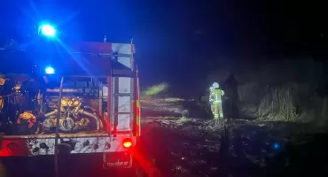 Pożary traw w gminie Brody. Wypalanie to przestępstwo!