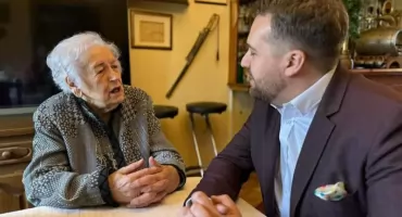 Piękny Jubileusz pani Haliny - życie pełne elegancji i optymizmu