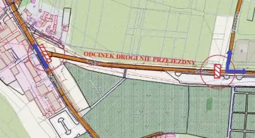 Uwaga kierowcy, ul. Polna w Starachowicach nieprzejezdna 