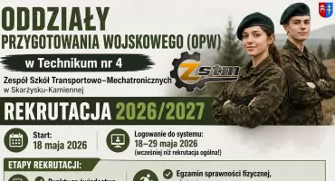 Harmonogram naboru  do szkół specjalnych  na rok szkolny 2026/2027