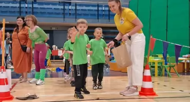 III Festyn Eko Zdrowo na Sportowo. Rywalizacja pełna radości przedszkolaków