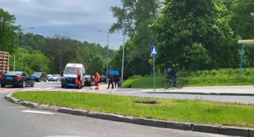 Potrącenie rowerzysty w Starachowicach