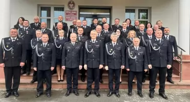Wójt na czele strażaków
