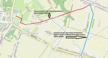 W planach ciąg pieszo-rowerowy łączący Mirzec ze Starachowicami