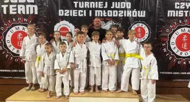 Młodzi judocy pokazali charakter na Dzień Dziecka