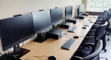 Pracownia informatyczna w Funduszu Sołeckiego gm. Wąchock