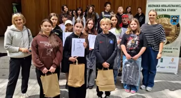 Uczniowie ze Starachowic mają orientację w terenie