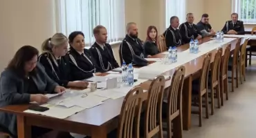 Wójt na czele strażaków w gm. Brody
