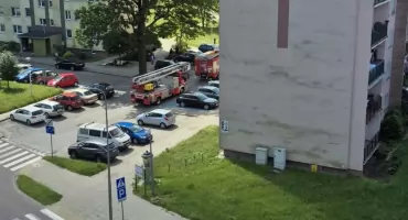 Zgon przy ul. Granicznej w Starachowicach. Na pomoc było już za późno...