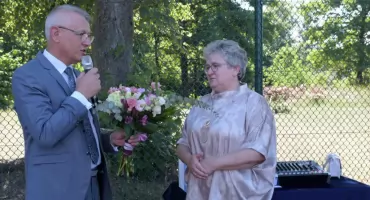  Pożegnanie Beaty Stefańskiej. Po latach pracy podziękowanie i łzy wzruszenia
