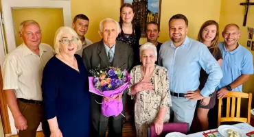 70 lat razem! Państwo Maria i Zenon Wójcik świętują Kamienne Gody