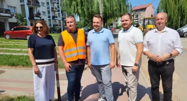 Na ul. Wysockiego remont w pełni. Na Pastwiskach start