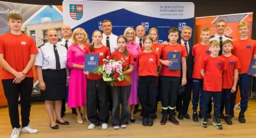 Młodzi strażacy z powiatu starachowickiego z dużym wsparciem