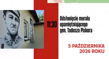 5 października odsłonięcie muralu w Borze Kunowskim