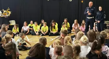 Odblaskowa Szkoła  - w SP nr 1 uczą się bezpieczeństwa!